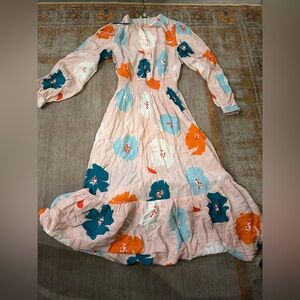 Tucker Floral Long Sleeve Maxi Dress